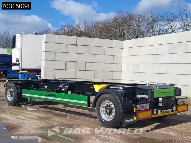 Konteinerių vežimas Krone AZ 3000km Lenkachse ALCOA