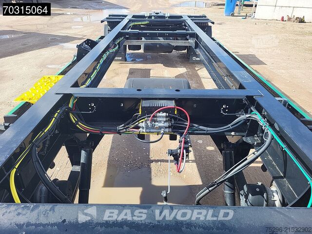 Konteinerių vežimas Krone AZ 3000km Lenkachse ALCOA