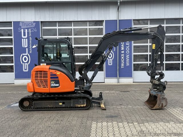 Kettenbagger KOMATSU PC58MR-5E0 Tiltrotator OQ45-5 / 2.336 h