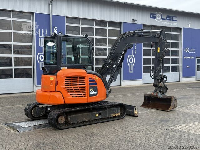 Kettenbagger KOMATSU PC58MR-5E0 Tiltrotator OQ45-5 / 2.336 h