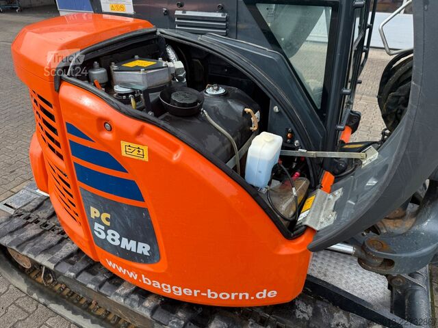 Kettenbagger KOMATSU PC58MR-5E0 Tiltrotator OQ45-5 / 2.336 h