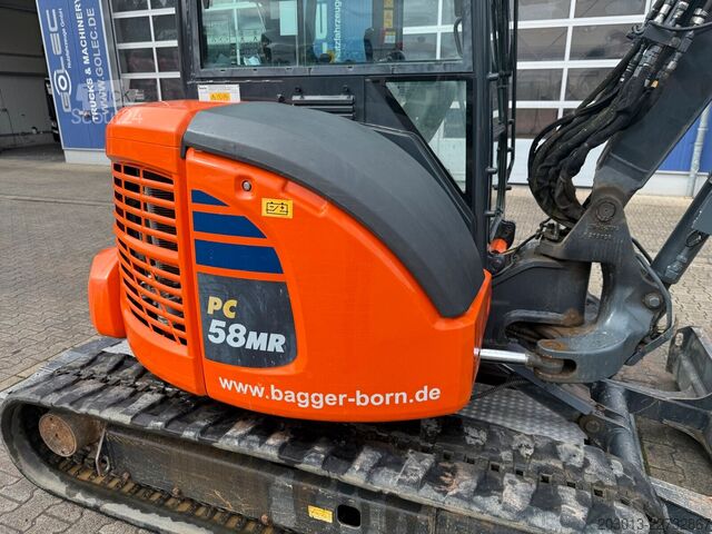 Kettenbagger KOMATSU PC58MR-5E0 Tiltrotator OQ45-5 / 2.336 h