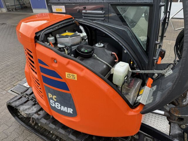Larvegraver KOMATSU PC58MR-5E0 Tiltrotator / 1.443 h