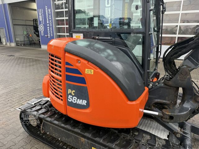 Larvegraver KOMATSU PC58MR-5E0 Tiltrotator / 1.443 h