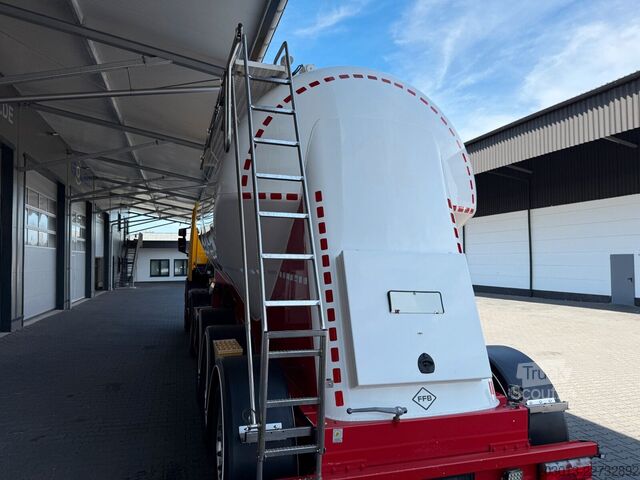 Siloauflieger FELDBINDER FFB Silo Auflieger TEUT 26.3 - 26 m³ Asche Gülle