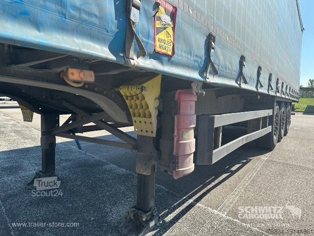 Auflieger mit Pritsche & Plane Schmitz Cargobull Semitrailer Curtainsider Standard