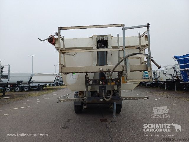 Kippers oplegger Schmitz Cargobull Kipper Stahlrundmulde 24m³