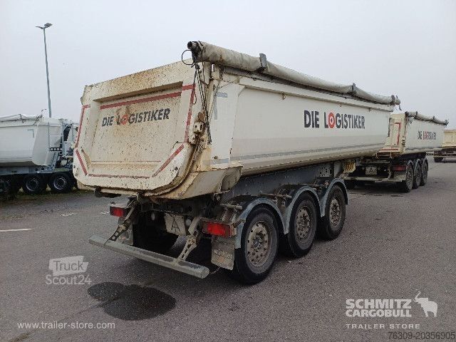 Kippers oplegger Schmitz Cargobull Kipper Stahlrundmulde 24m³