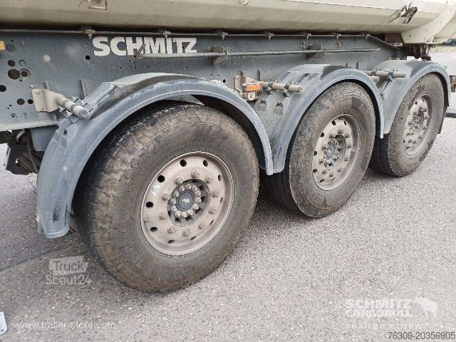 Kippers oplegger Schmitz Cargobull Kipper Stahlrundmulde 24m³
