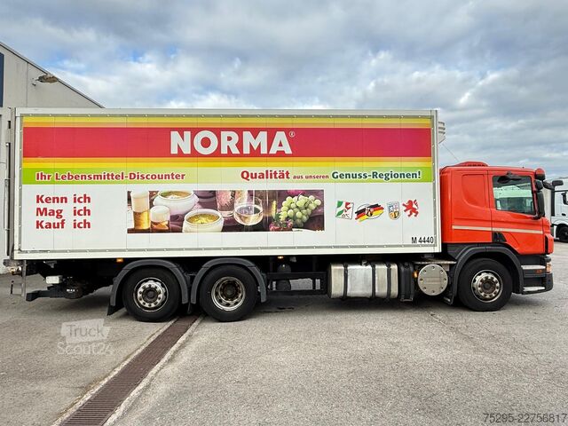 Nutzfahrzeug Scania P400 TK-Kühlkoffer Mitsubishi Retarder TÜV06 27