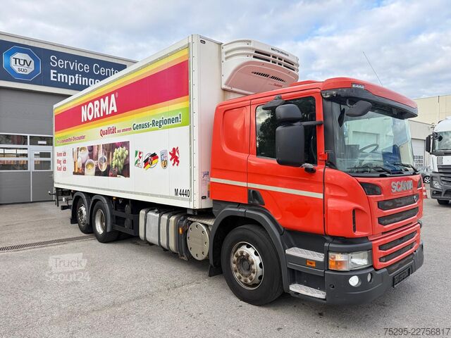 Nutzfahrzeug Scania P400 TK-Kühlkoffer Mitsubishi Retarder TÜV06 27