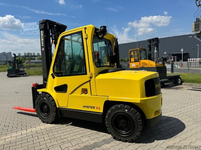 Wózek widłowy Hyster H 5.5 XM // Full cabin // Only 6135 hour