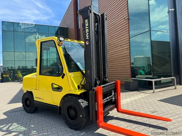 Wózek widłowy Hyster H 5.5 XM // Full cabin // Only 6135 hour
