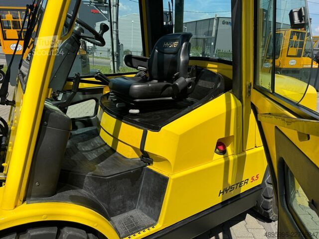 Wózek widłowy Hyster H 5.5 XM // Full cabin // Only 6135 hour