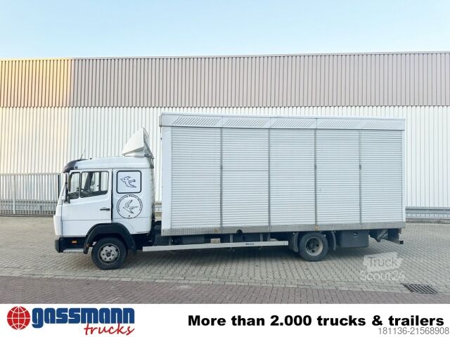 Transporter mit Koffer Mercedes-Benz LK 817 4x2, Taubentransporter