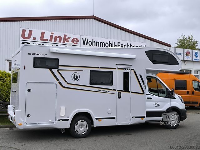 Альковний автокемпер BENIMAR Sport S340 UP Modelljahr 2026