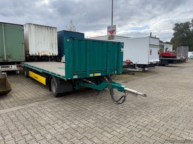 Trailer with working platform KRONE Plattform Anhänger 7200 m/m wie neu von 2023