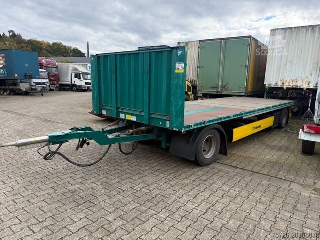 Trailer with working platform KRONE Plattform Anhänger 7200 m/m wie neu von 2023