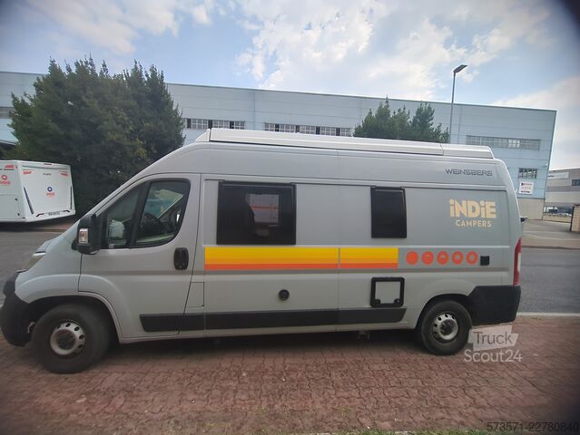 Camping-car Fiat Ducato Weinsberg Carabus 2023 | manuales | Techo elevable