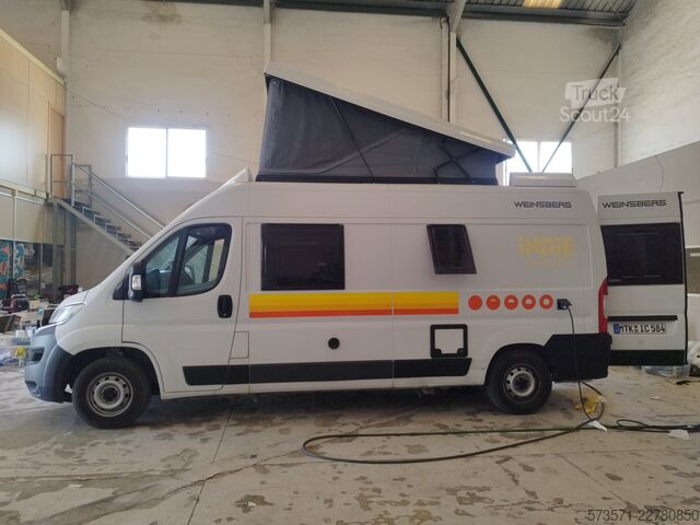 Camping-car Fiat Ducato Weinsberg Carabus 2023 | manuales | Techo elevable
