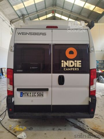 Camping-car Fiat Ducato Weinsberg Carabus 2023 | manuales | Techo elevable
