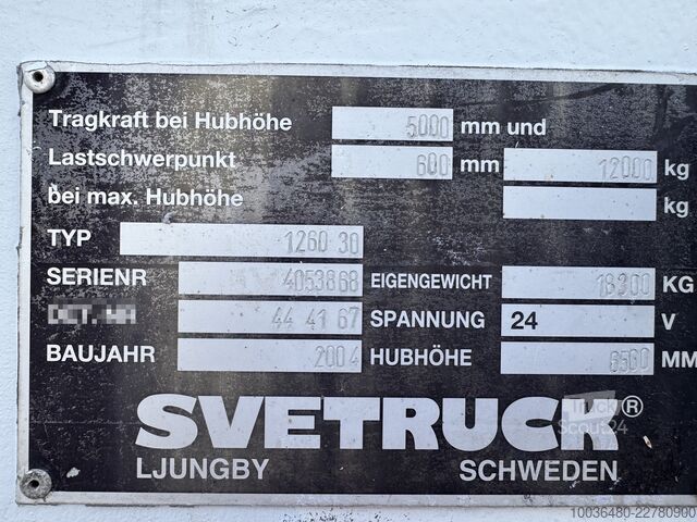 Uređaj za slaganje kontejnera Svetruck 1260-30