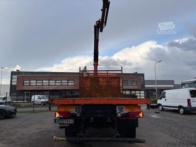 Kranwagen MAN TGM  +4x4 + HMF 1460 + euro4