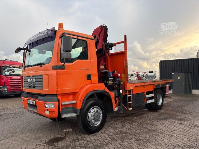Kranwagen MAN TGM +4x4 + HMF 1460 + euro4