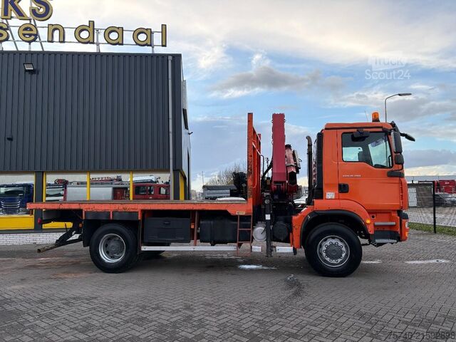 Kranwagen MAN TGM +4x4 + HMF 1460 + euro4