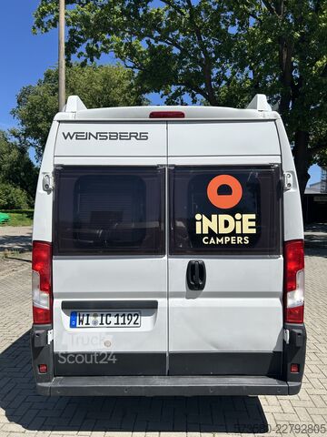 Camper van Fiat Ducato Weinsberg Carabus, Baujahr 2024 | Schaltgetriebe | Aufstelldach