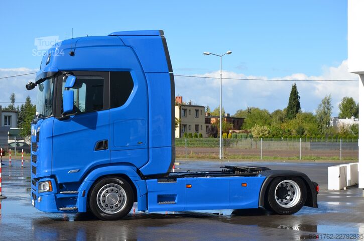 Standaard trekker Scania S 500 / MEGA / 2023r / ACC / KLIM A P. / FULL LED / FULL AIR /WAGA/DE 3574