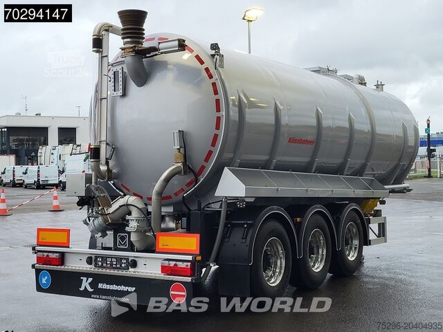 Nádrž Kässbohrer STB 3 axles Gülle Waste Liftachse