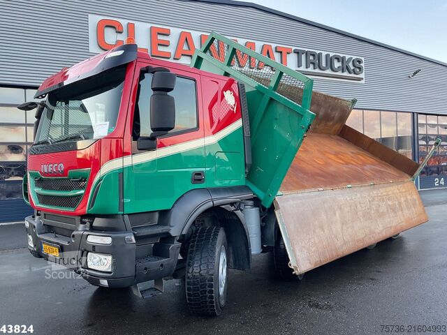 3-странен самосвал Iveco Trakker AT340T50 8x4 Euro 6 Kipper 16m³