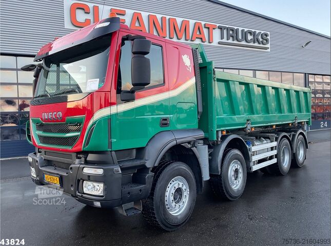 3-странен самосвал Iveco Trakker AT340T50 8x4 Euro 6 Kipper 16m³