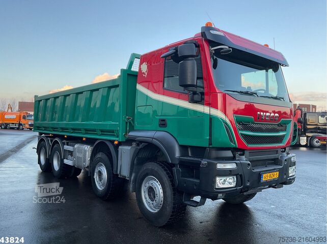 3-странен самосвал Iveco Trakker AT340T50 8x4 Euro 6 Kipper 16m³