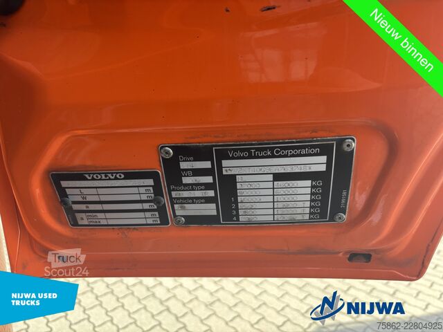 نظام الكابلات Volvo FMX 500 8x4 Naafreductie + Kabelsysteem