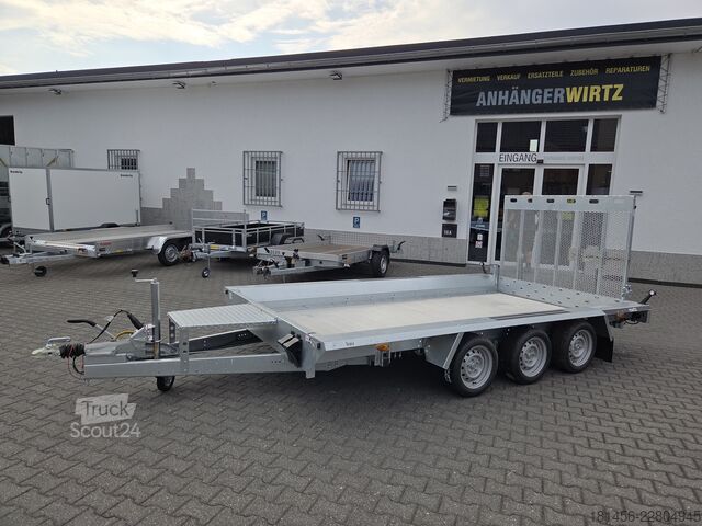 Máquinas de construção de baixa carga Martz Builder 3500kg 2625kg Nutlast Aluboden
