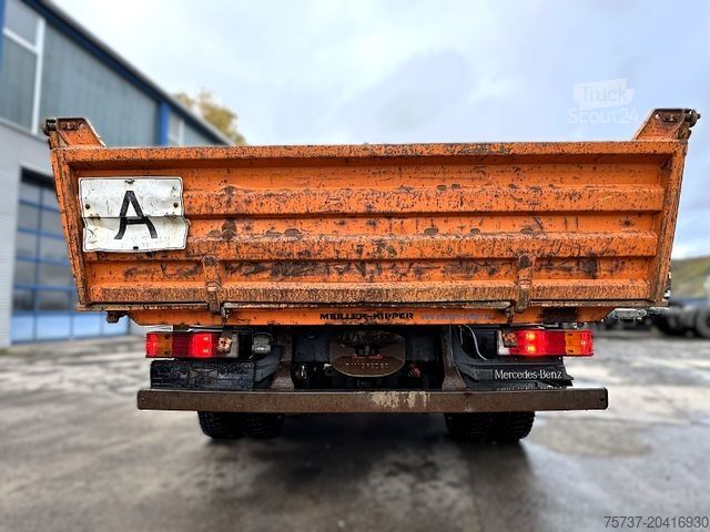 Driezijdige kipper bestelwagen MERCEDES-BENZ 818K