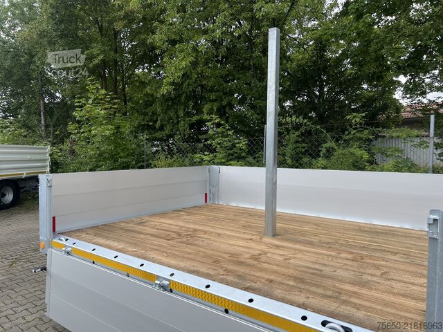 Open aanhangwagen Möslein THT 11- G 7,2  Tandem- Pritschenanhänger- Tieflader