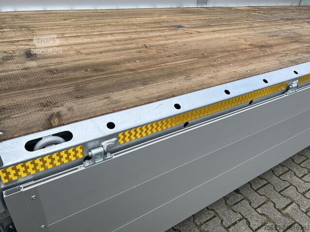 Open aanhangwagen Möslein THT 11- G 7,2  Tandem- Pritschenanhänger- Tieflader