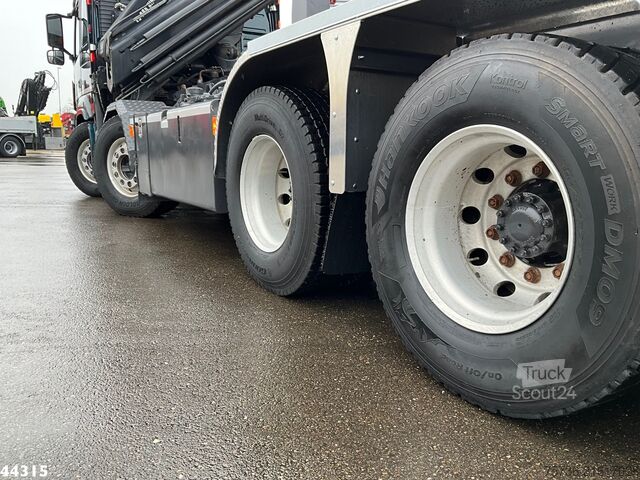 Hakenarmsystem Volvo FMX 540 8x4 Euro 6 Hiab 28 Tonmeter laadkraan