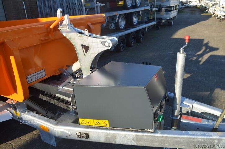 Przyczepa hakowa  Muldy 3500 Pick Up Abrollkipper 2m³19