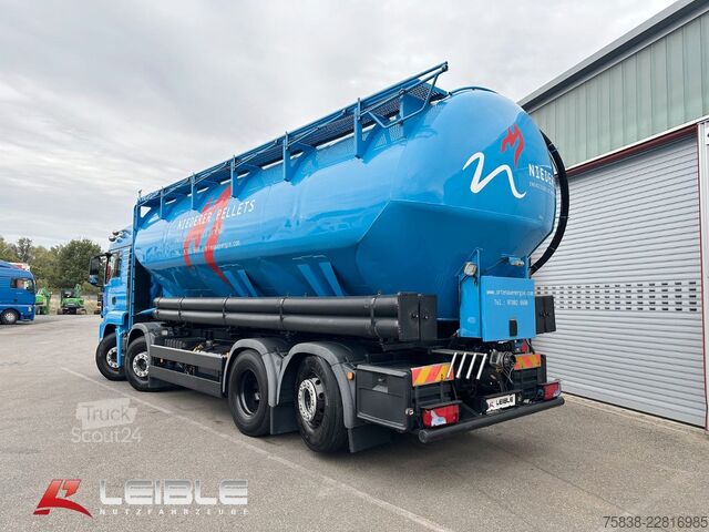 شاحنة صهريج MAN TGS 35.480 8x2-4 BL-Heitling Silo Pellets *TOP*