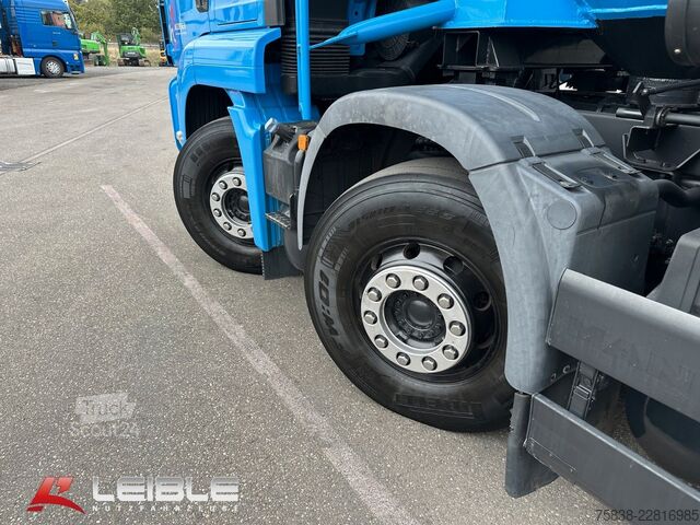شاحنة صهريج MAN TGS 35.480 8x2-4 BL-Heitling Silo Pellets *TOP*