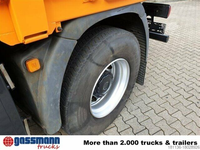 Ladbil med lad MAN TGS 18.360/440 4x4 BL, Winterdienstausstattung