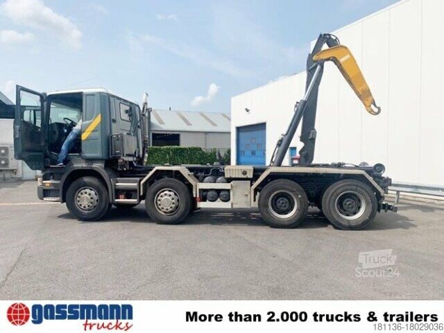 Tovornjak s kavljem za kontejnerje Scania R420 CB 8x4 MNZ, Retarder, Euro4