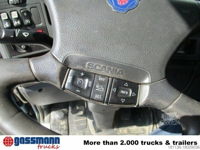 Tovornjak s kavljem za kontejnerje Scania R420 CB 8x4 MNZ, Retarder, Euro4