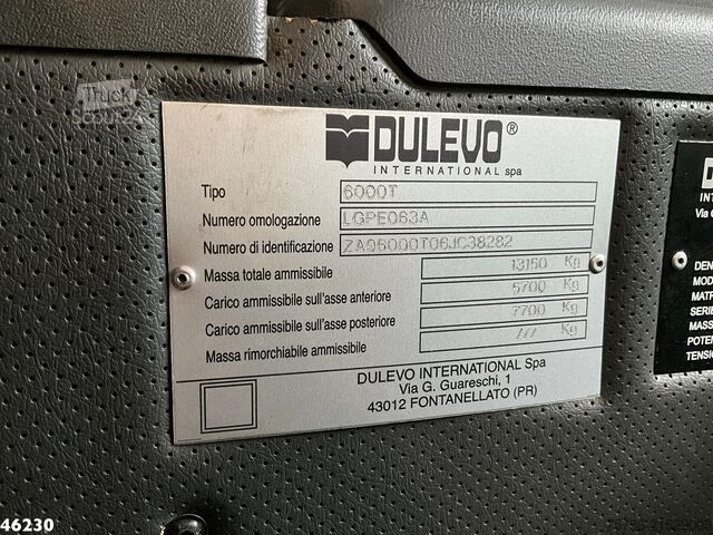 útseprő gép DULEVO 6000T Euro 6 with 3-rd brush