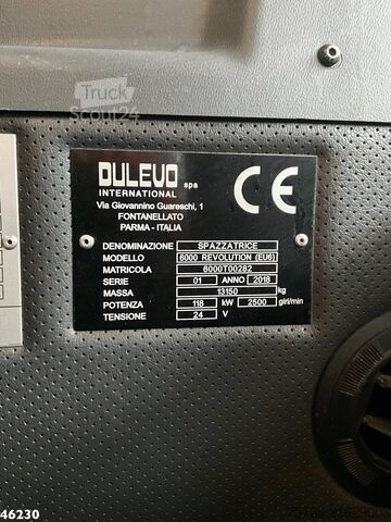 útseprő gép DULEVO 6000T Euro 6 with 3-rd brush