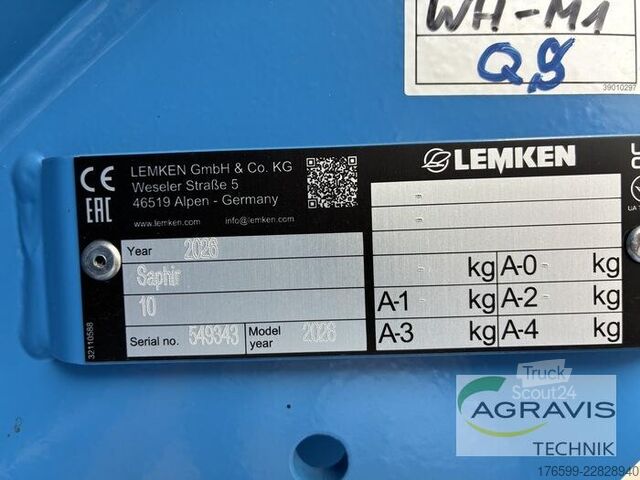 Såmaskine Lemken SAPHIR 10/300 DS